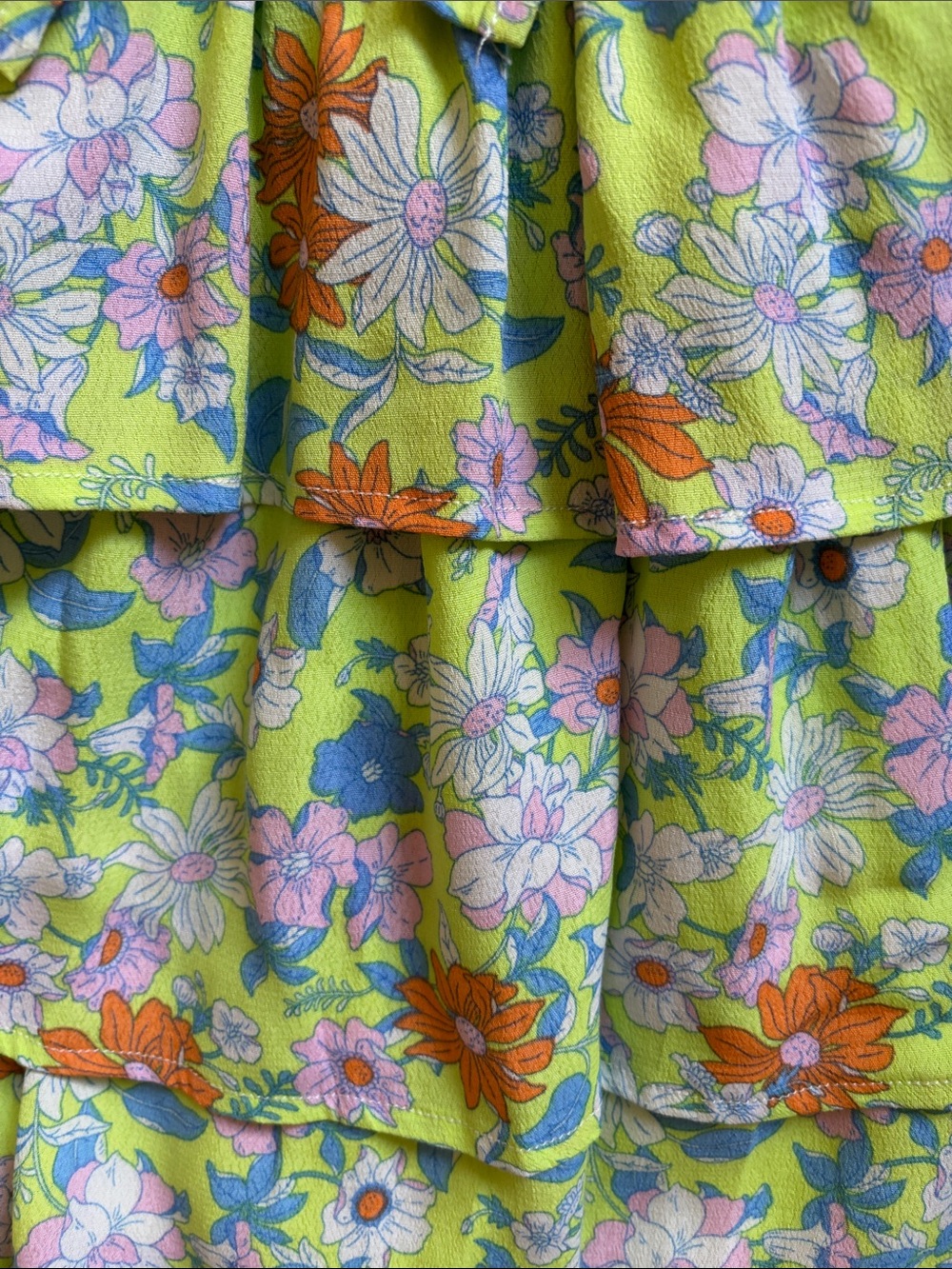 Floral Ruffled Dress - Picture 6 of 9
